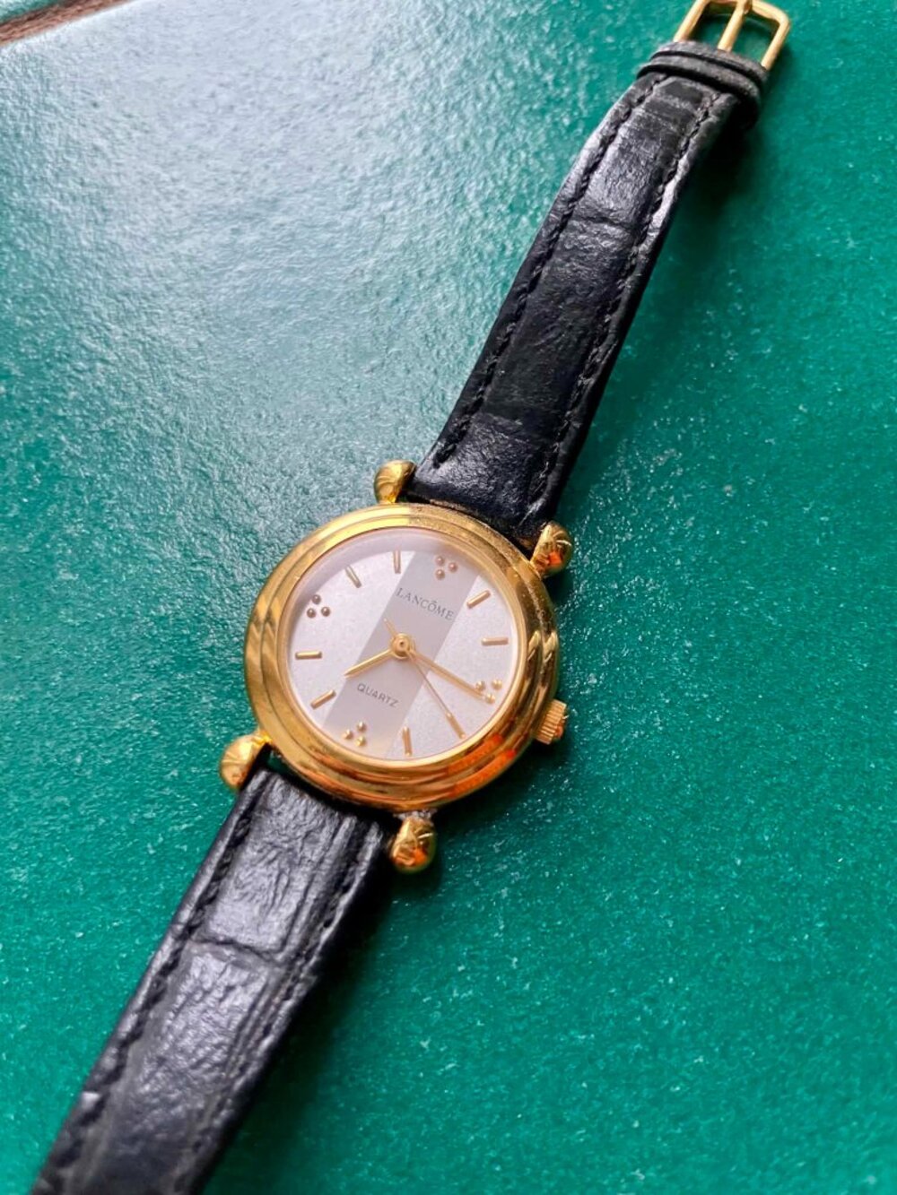 Ladies Vintage Lacome Leather Watch
